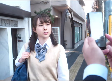 【JKレイプ】”ちょっ…撮らないでくださいっ！”ストーカーしてくるキモ変態男に再会しまたしても犯されてしまう美少女